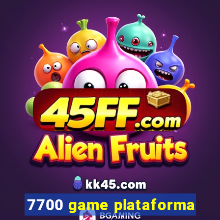 7700 game plataforma